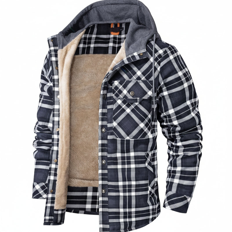 BERMONDSEY Sherpa-Lined Jacket in grey