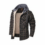 BERMONDSEY Sherpa-Lined Jacket in army green