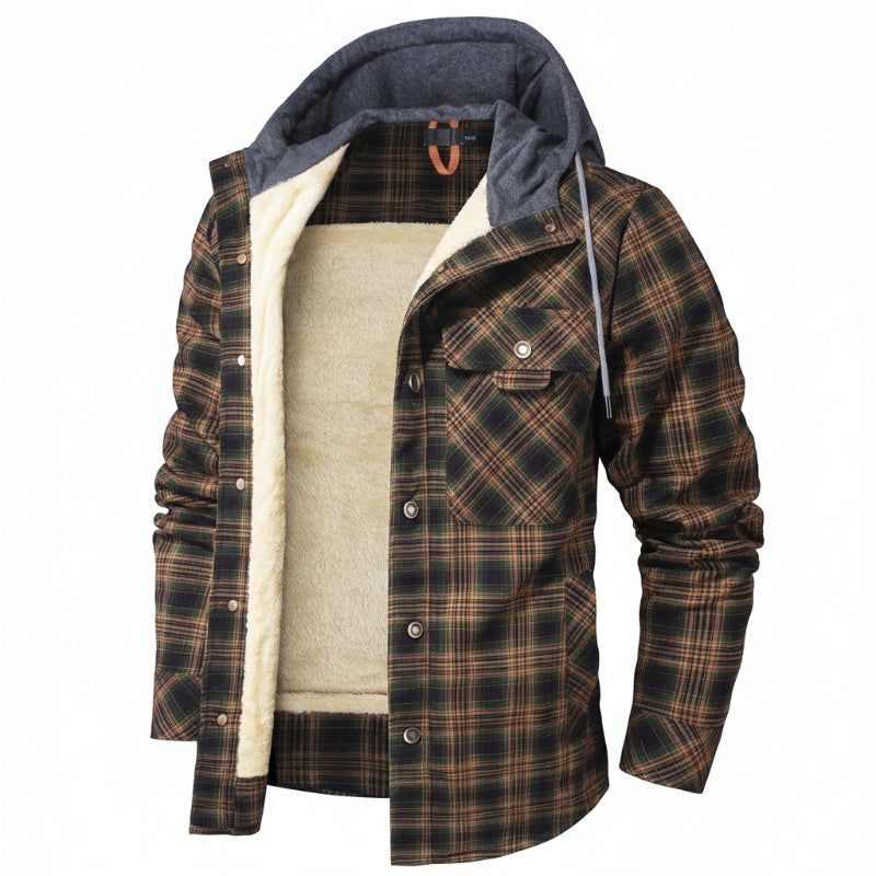 BERMONDSEY Sherpa-Lined Jacket in teal