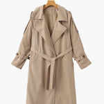 WHITEHALL Trench Coat in mocha