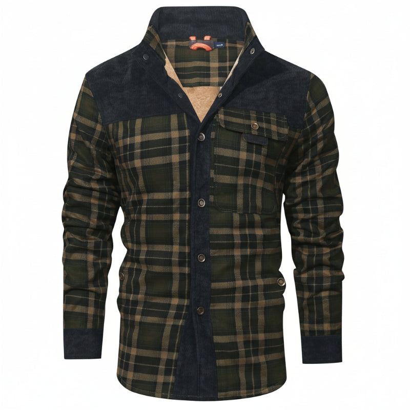 HACKNEY Sherpa-Lined Overshirt, alternate view