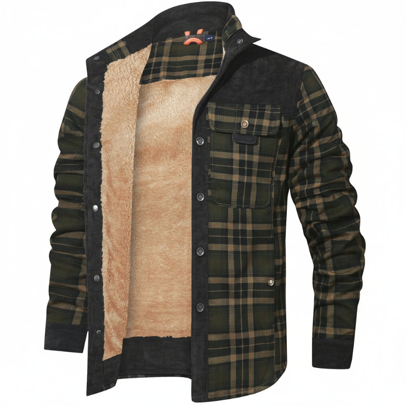 HACKNEY Sherpa-Lined Overshirt, alternate view