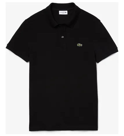 CHELSEA Piqué Polo in black