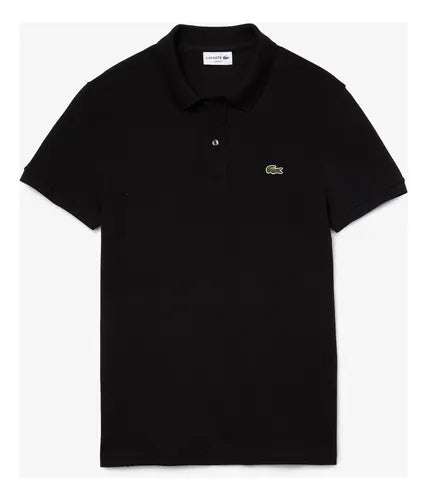 CHELSEA Piqué Polo in black