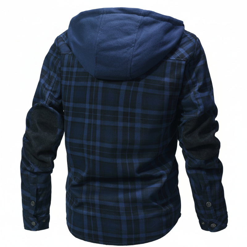 BERMONDSEY Sherpa-Lined Jacket in navy, alternate view