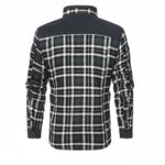 HACKNEY Sherpa-Lined Overshirt in charcoal, alternate view