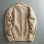 MARYLEBONE Knit Zip Jacket in beige, alternate view