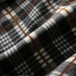 MARYLEBONE Knit Zip Jacket in brown, close-up detail
