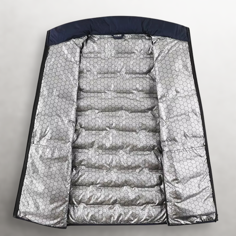 HAMPSTEAD Puffer Jacket in blue, alternate view