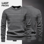 KENSINGTON Textured Sweater in charcoal