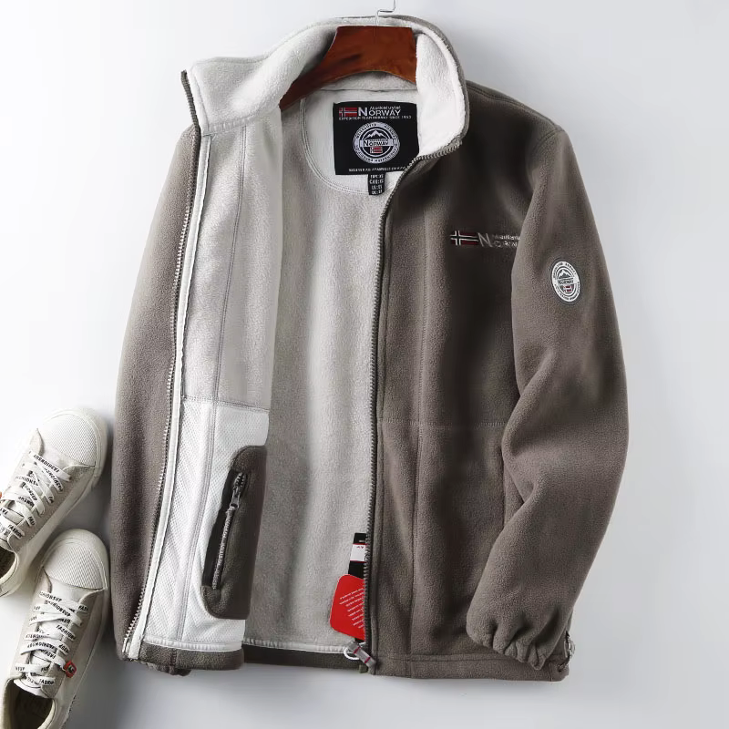 GREENWICH Fleece Jacket, close-up detail