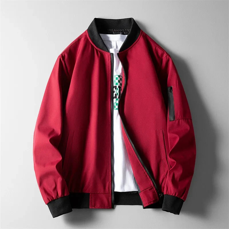 ISLINGTON Lightweight Bomber in red