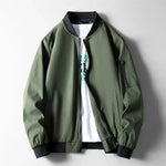 Sterling Row ISLINGTON Lightweight Bomber in green