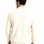 PIMLICO Ribbed Knit Vest in beige, alternate view