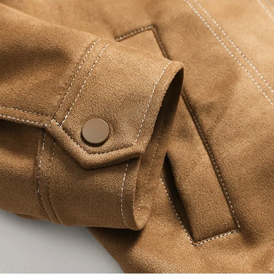 CLERKENWELL Trucker Jacket, close-up detail