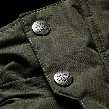 RICHMOND Field Jacket, close-up detail