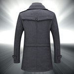 BELGRAVIA Tailored Overcoat in grey, alternate view