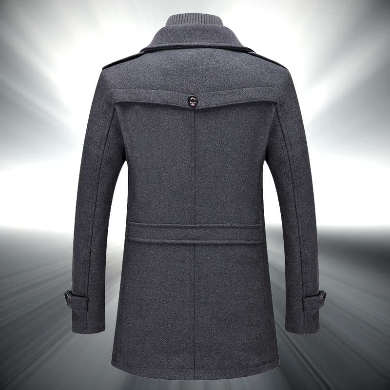 BELGRAVIA Tailored Overcoat in grey, alternate view