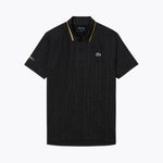 Sterling Row WIMBLEDON Court Polo in black